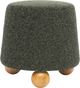 TOV Furniture Jaine Green Faux Mohair Ottoman-0