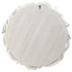 A & B Home White Round Wall Mirror-3