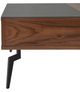 Armen Living Zola Gray/Walnut Lift-Top Coffee Table with Black Base-5