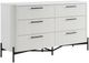 Bernards Stiltz White Youth Dresser-0