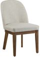 New Classic® Home Furnishings Phoenix Chestnut Brown/Light Gray Dining Chair-0
