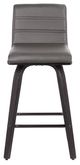 Armen Living Vienna Gray 26" Counter Stool-1