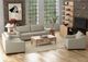 International Furniture Direct Natural Parota Gray Loveseat-1