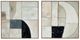 Signature Design by Ashley® Bexlen 2-Piece Tan/Taupe/Black Wall Art Set-2