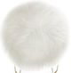 TOV Furniture Zelda White Sheepskin Bench-1