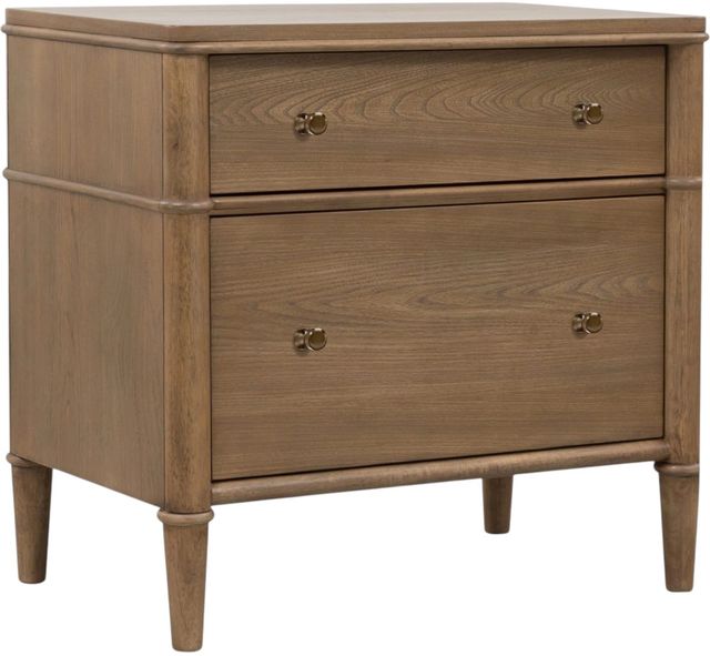 Modus Furniture Whitmore Claystone 2-Drawer Nightstand-0