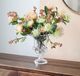 A & B Home Omari Crystal Clear Urn Vase-5