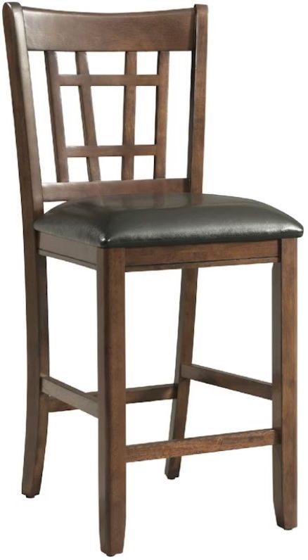 Elements International Max 5-Piece Cherry Round Pub Dining Set-2