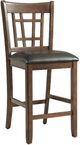 Elements International Max 5-Piece Cherry Round Pub Dining Set-2