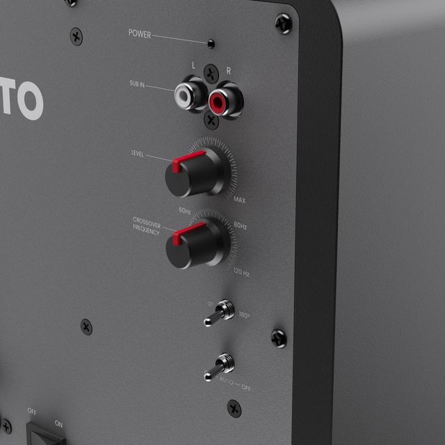 Kanto SUB6 6" Matte Black Subwoofer-3