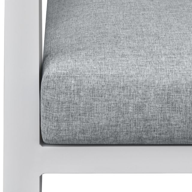Intercon Nash 4-Piece Buff Aluminum/Fabric Outdoor Sectional Set-4