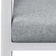Intercon Nash 4-Piece Buff Aluminum/Fabric Outdoor Sectional Set-4