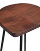 Porter International Designs Clement Walnut Bar Stool-3