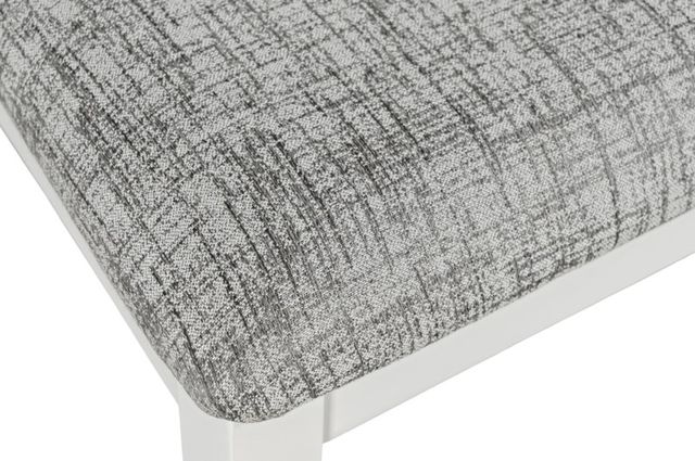 Jofran Inc. Urban Icon Gray/White Slotback Dining Side Chair-4