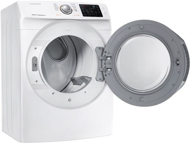 Samsung White Front Load Electric Dryer-2