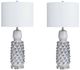 Crestview Collection Sylvia 2-Piece Gray Table Lamp Set-0