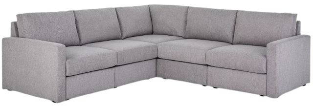 Flexsteel® Flex 5-Piece Gray Modular Sectional-0