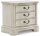 Millennium® by Ashley Arlendyne 4-Piece Antique White Queen Upholstered Bed-4