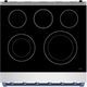 Thor Kitchen Gordon Ramsay Series 30" Stainless Steel Pro Style Electric Range with Precision Knob Control & Blue Hardware-5