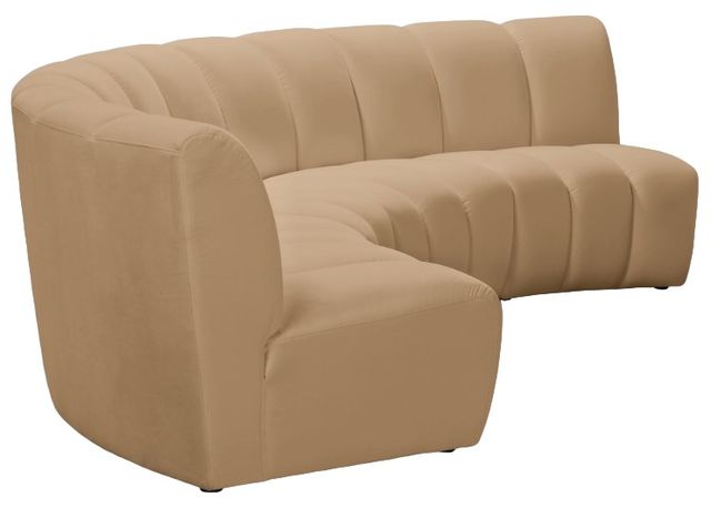 Meridian Furniture Infinity 3-Piece Camel Modular Sectional-3