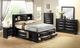 Crown Mark Emily Black Queen Captain Bed-2