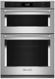 KitchenAid® 30" PrintShield Stainless Steel Oven/Microwave Combo Electric Wall Oven-0