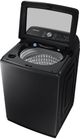 Samsung 5.4 Cu. Ft. Brushed Black Agitator Top Load Washer-3