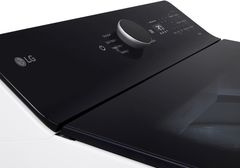 LG 5.3 Cu. Ft. Alpine White Agitator Top Load Washer with EasyUnload™ & AI Sensing