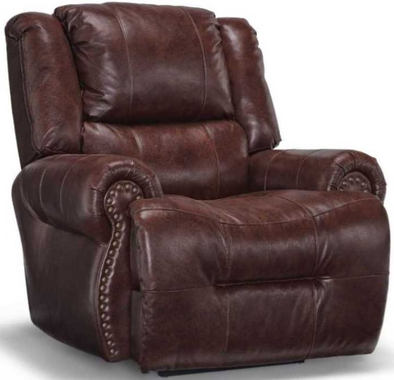 Best Home Furnishings Customizable Genet Leather Rocker Recliner Brownie Furniture Virginia MN