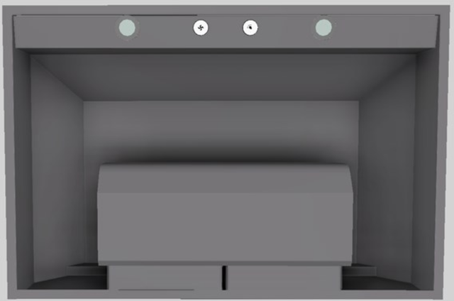 Vent-A-Hood® Designer Series 36" Gunsmoke Wall Mounted Range Hood-1