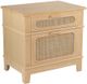 A & B Home Stanislaw Natural Bedside Table-0