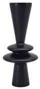 A & B Home Black Abstract Pillar Holder-1