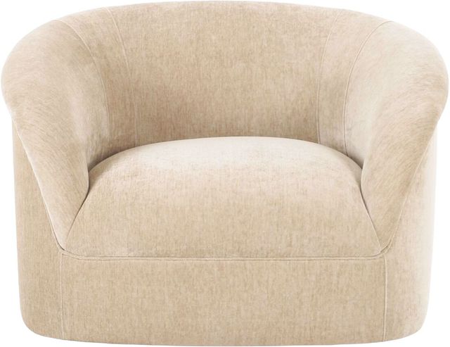Moe's Home Collection Thora Beige Lounge Chair-1