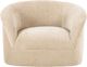 Moe's Home Collection Thora Beige Lounge Chair-1