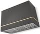 AGA Loge 48" Slate Wall Mounted Range Hood with Brushed Nickel Trim-0