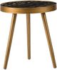 A & B Home Gold Side Table-0
