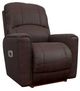 La-Z-Boy® Cassian Walnut Power Rocking Recliner with Headrest and Lumbar-0