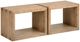 aspenhome® Lyndon Light Cashmere Nesting Sofa Table with Stools-1