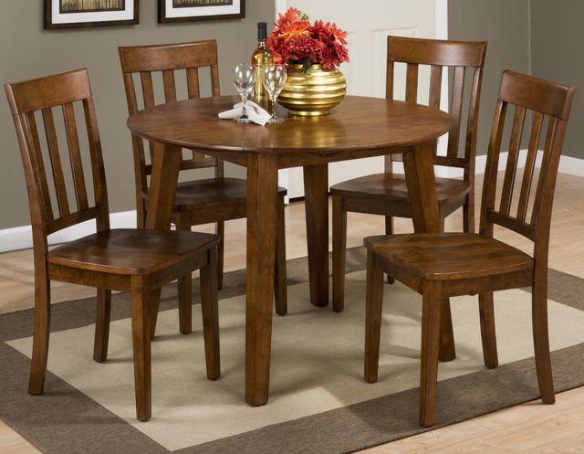 Jofran Inc.Simplicity 5-Piece Caramel Dining Set-1