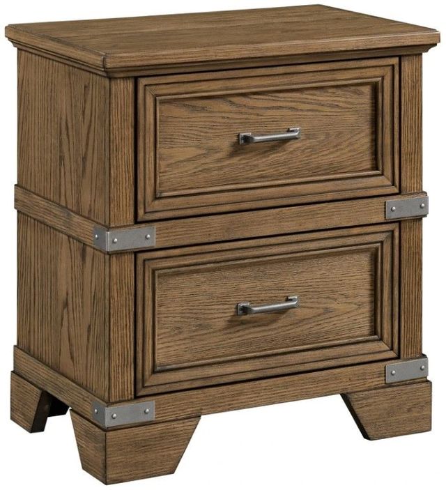 Intercon Forge Weathered Chestnut Nightstand-0