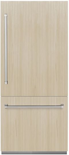 ZLINE 36 in. 19.8 Cu. Ft. Panel Ready Built-In Bottom Freezer Refrigerator with Water Dispenser and Ice Maker