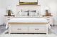 Mako Wood Furniture Monkland Pine King Panel Footboard Storage Bed-1