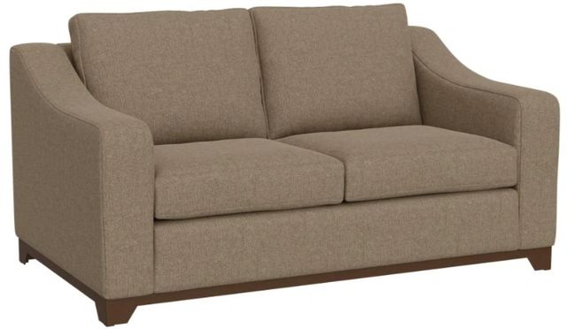 International Furniture Direct Natural Parota Brown Loveseat-0