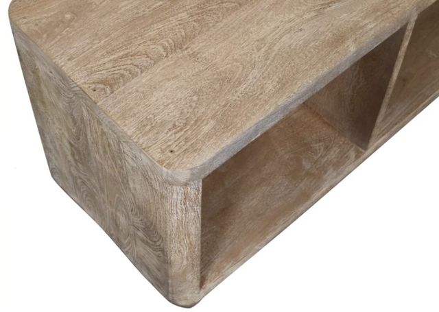 Jofran Inc. Origins Washed Sand Media Console-3