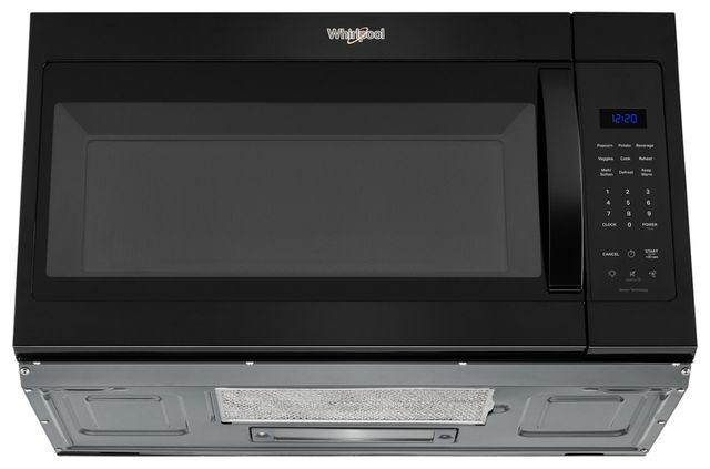 Whirlpool® 1.9 Cu. Ft. Black Over the Range Microwave with Sensor Cooking Technology-2
