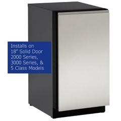 U-Line® Stainless Steel Handless Solid Panel 