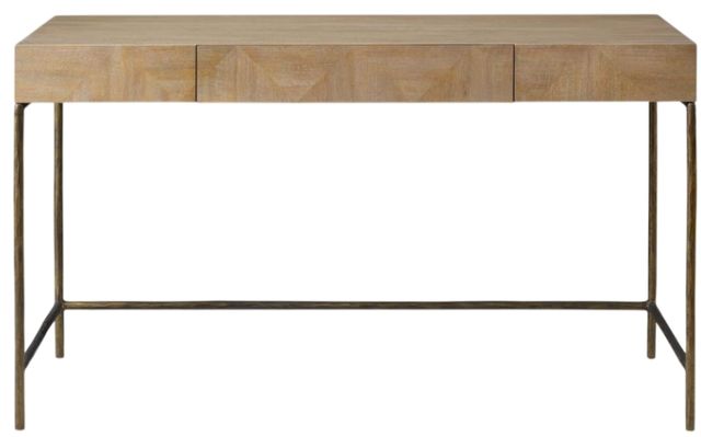 Uttermost® Aristotle Natural Wood Modern Desk-3