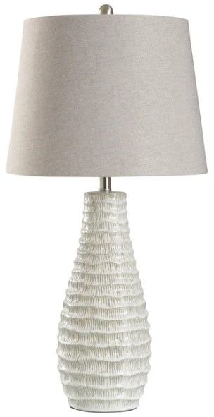 StyleCraft Novac Cream Table Lamp-0