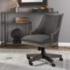 Uttermost® Aidrian Heavy Gray Desk Chair-1