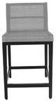 CabanaCoast® Customizable Arcade Aluminum/Batyline® Sling Outdoor Aluminum Balcony Stool-1